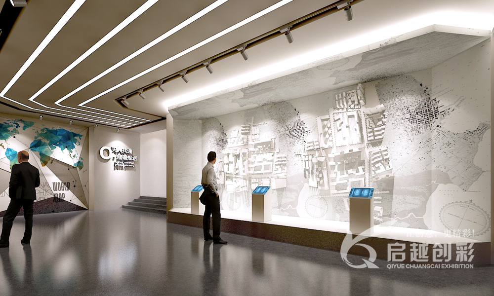 物流展廳專業(yè)服務 四川啟越創(chuàng)彩展覽展示服務詳解